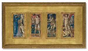 De Triomf van de Liefde door Edward Burne Jones