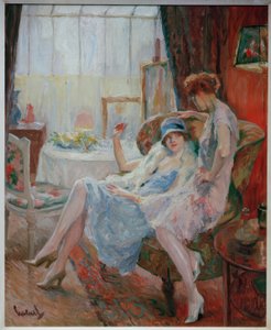 Studio bezoeken door Edward Cucuel
