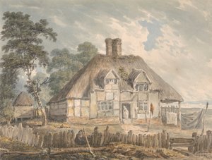 Een cottage nabij Southampton door Edward Dayes