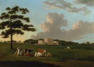Bulwell Hall, Nottingham door Edward Dayes