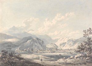 Cumberland landschap door Edward Dayes