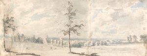 Harrow Common, Middlesex door Edward Dayes