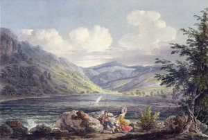 Haweswater, Westmoreland, c.1795 door Edward Dayes