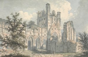 Llanthony Abbey, Monmouthshire door Edward Dayes