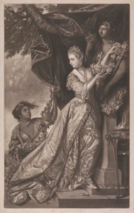 Lady Elizabeth Keppel en een Dienaar