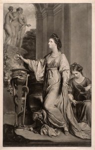 Lady Sarah Bunbury door Edward Fisher
