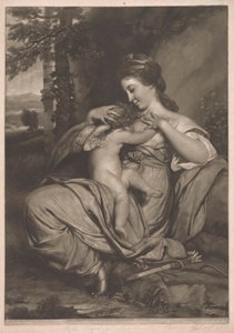 Miss Morris, als Hoop die Cupido Verzorgt door Edward Fisher