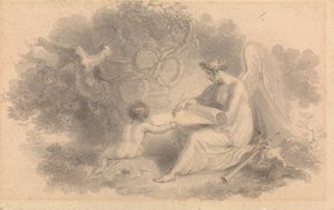 Allegorie van Napoleontische Slagen door Edward Francis Burney