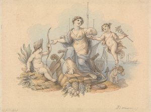 Allegorie van zeehandel