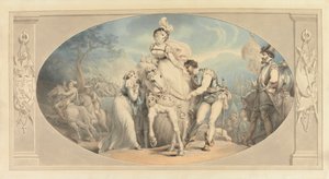Maria, Koningin van Schotland door Edward Francis Burney