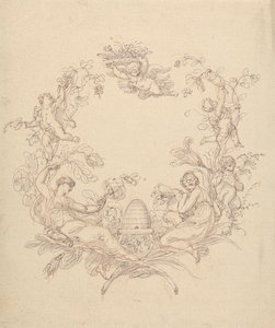 Pastoraal door Edward Francis Burney