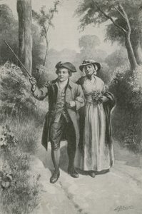 Zeldzame Kate Blake en haar William door Edward Frederick Skinner