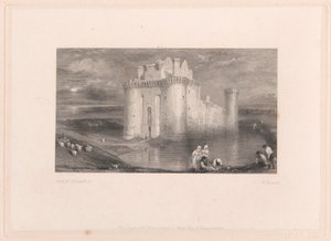 Caerlaverock Kasteel door Edward Goodall