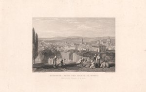 Florence vanuit de Chiesa al Monte door Edward Goodall