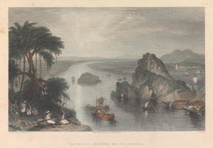 Scène bij Colgong aan de Ganges