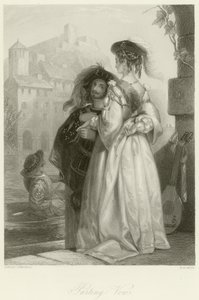 Afscheidsgelofte door Edward Henry Corbould