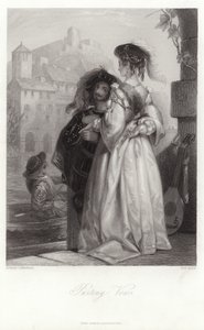 Afscheidsbeloften door Edward Henry Corbould
