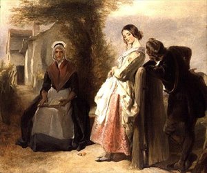 De bewonderaar door Edward Henry Corbould