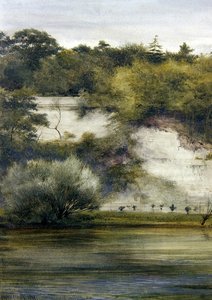 Aan de rivier