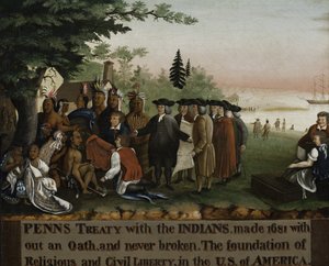 Verdrag van Penn met de indianen, 1840-45