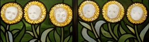 Mary, Mary, Quite Contrary, Bloemen (detail)
