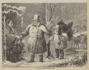 Een Kerstcadeau van de Boerderij door Edward Hull