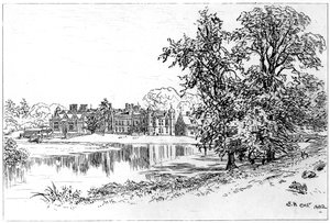 Charlecote Park, Warwickshire, 1885