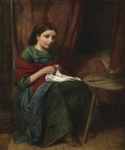 De Borduurster, 1864