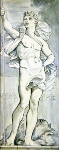 Meleager, c.1866 (paar bij 368310) door Edward John Poynter