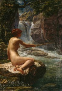 Nimf van de stroom door Edward John Poynter