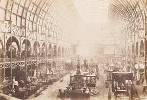 De grote industriële tentoonstelling van Dublin in 1853,1853 (foto)