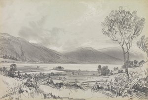 Bassenthwaite door Edward Lear