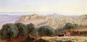 Bethlehem, c.1870 door Edward Lear