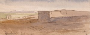 Dendera door Edward Lear