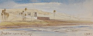 Dendour, 14:15 uur, 31 januari 1867 (298) door Edward Lear