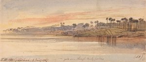 Golosoneh, 5:10 p.m., 3 januari 1867 (58) door Edward Lear