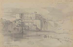Eiland Sora, 31 mrt. 1842 door Edward Lear