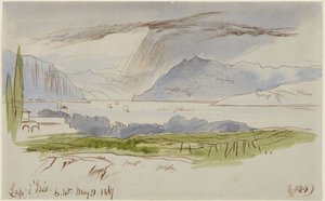 Het Iseomeer door Edward Lear