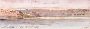 In de buurt van Dendour door Edward Lear