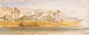 In de buurt van Garf Hosayn door Edward Lear