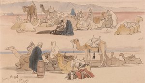 Bij Suez door Edward Lear