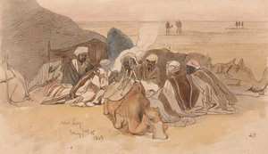 In de buurt van Suez, ’s avonds, 15 januari 1849 (43) door Edward Lear
