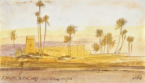 Dichtbij Wady Halfeh, 17:30, 6 februari 1867
