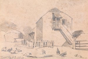 Peperen, 3 okt. 1834 door Edward Lear