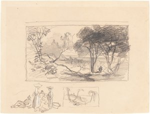 Schetsen in Italië door Edward Lear