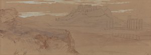 Schetsen van Athene door Edward Lear