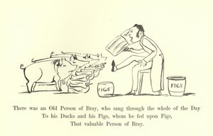 Er was een oude persoon van Bray, die de hele dag zong door Edward Lear