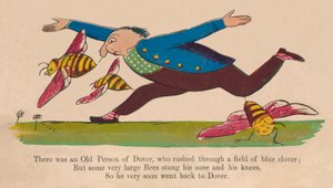 Er was een Oude Persoon van Dover..., ca. 1840s door Edward Lear