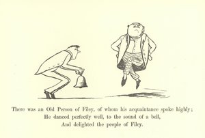 Er was een oude persoon van Filey, van wie zijn kennis hoog sprak door Edward Lear