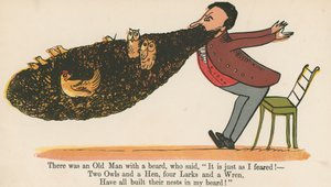 Er was een oude man met een baard, die zei: 